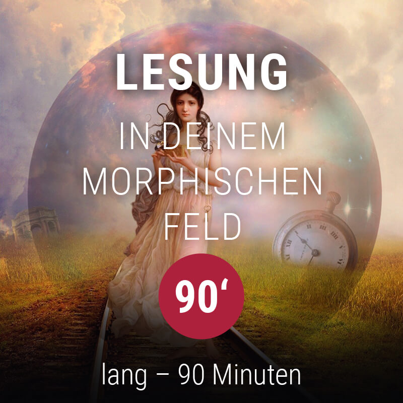 Lesung im morphischen Feld, Akasha Chronik Lesung, Lesung im Bewusstseinsfeld - 90 Minuten