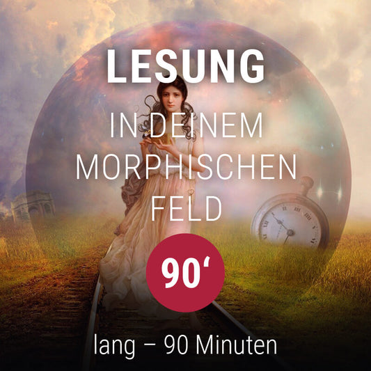 Lesung im morphischen Feld, Akasha Chronik Lesung, Lesung im Bewusstseinsfeld - 90 Minuten